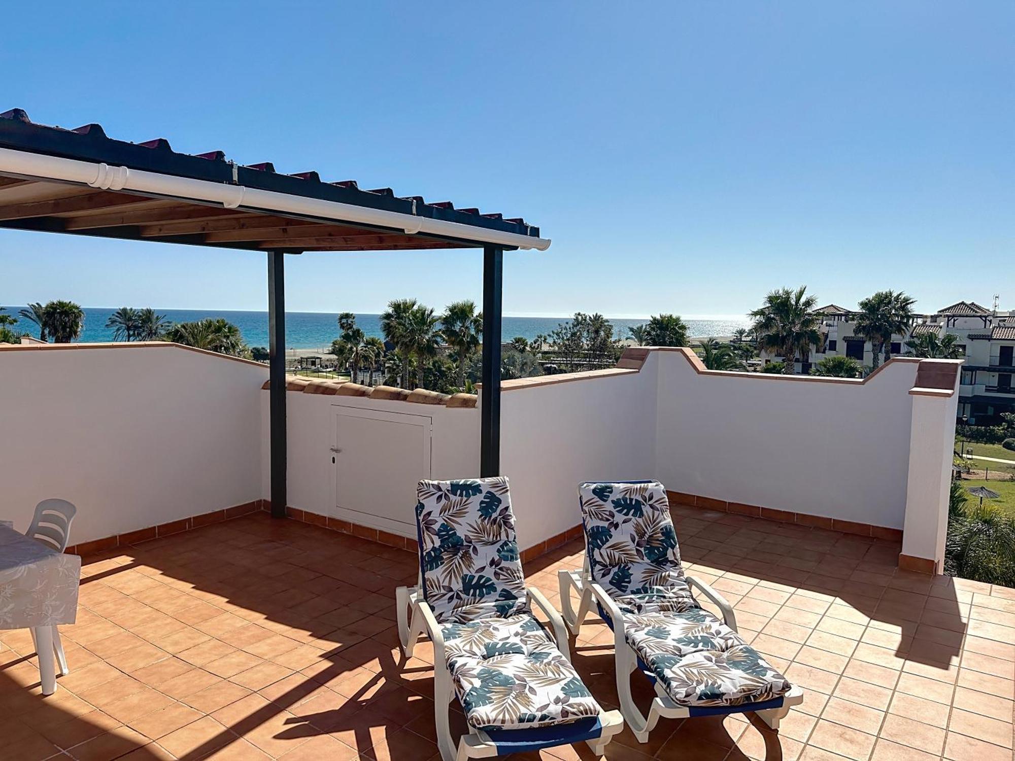 Vive Vera Rentals - Atico En 1º Linea Con Vistas Al Mar المظهر الخارجي الصورة